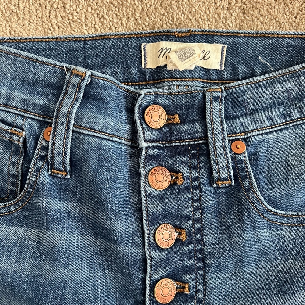 Madewell High Waisted Skinny Jeans